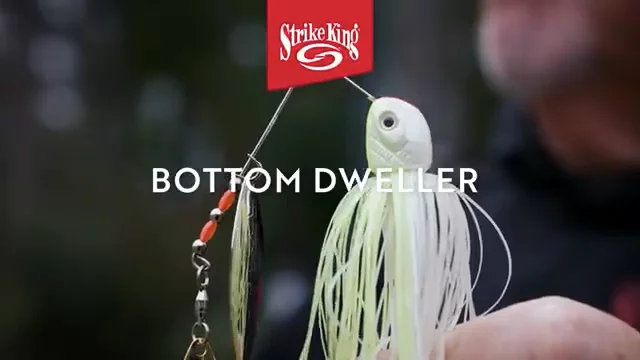 Strike King Bottom Dweller Spinnerbait 3/4 oz / Sexy Shad