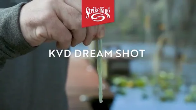 Strike King KVD Dream Shot 4 inch Drop Shot Bait Finesse Fishing