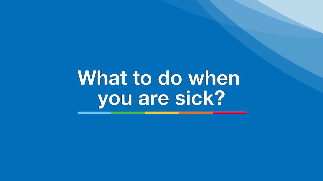 T20M Infographics   What to do when you are sick