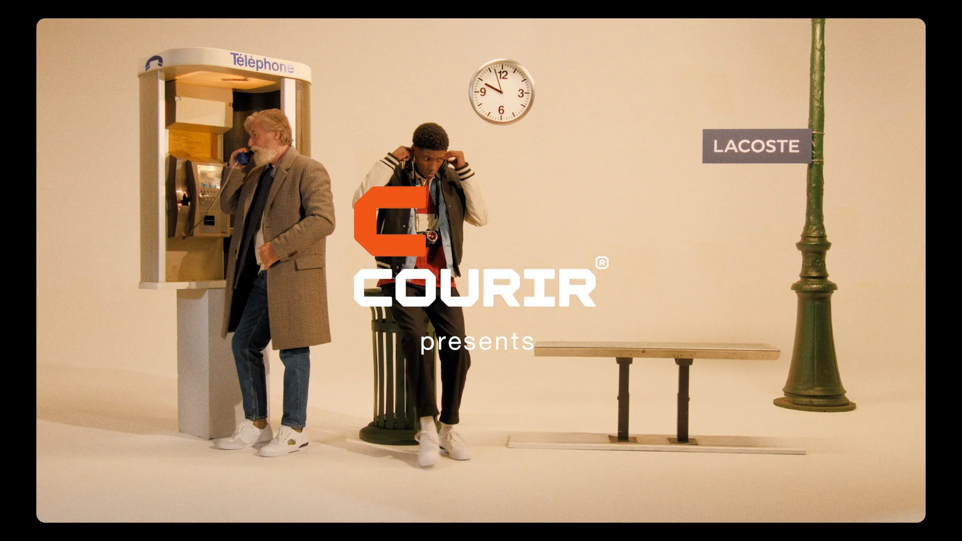 Courir lacoste outlet