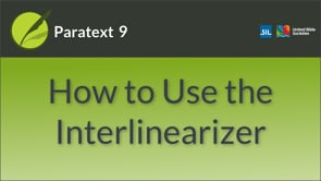 How to Use the Interlinearizer