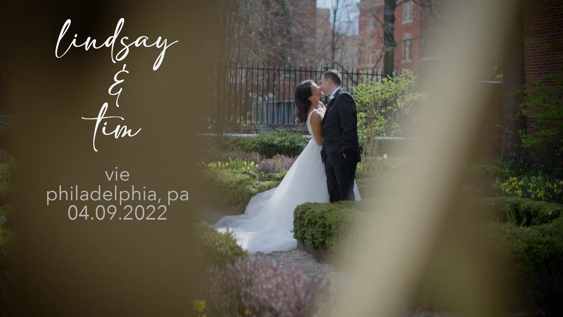 Lindsay & Tim wedding film at Vie, Philadelphia PA