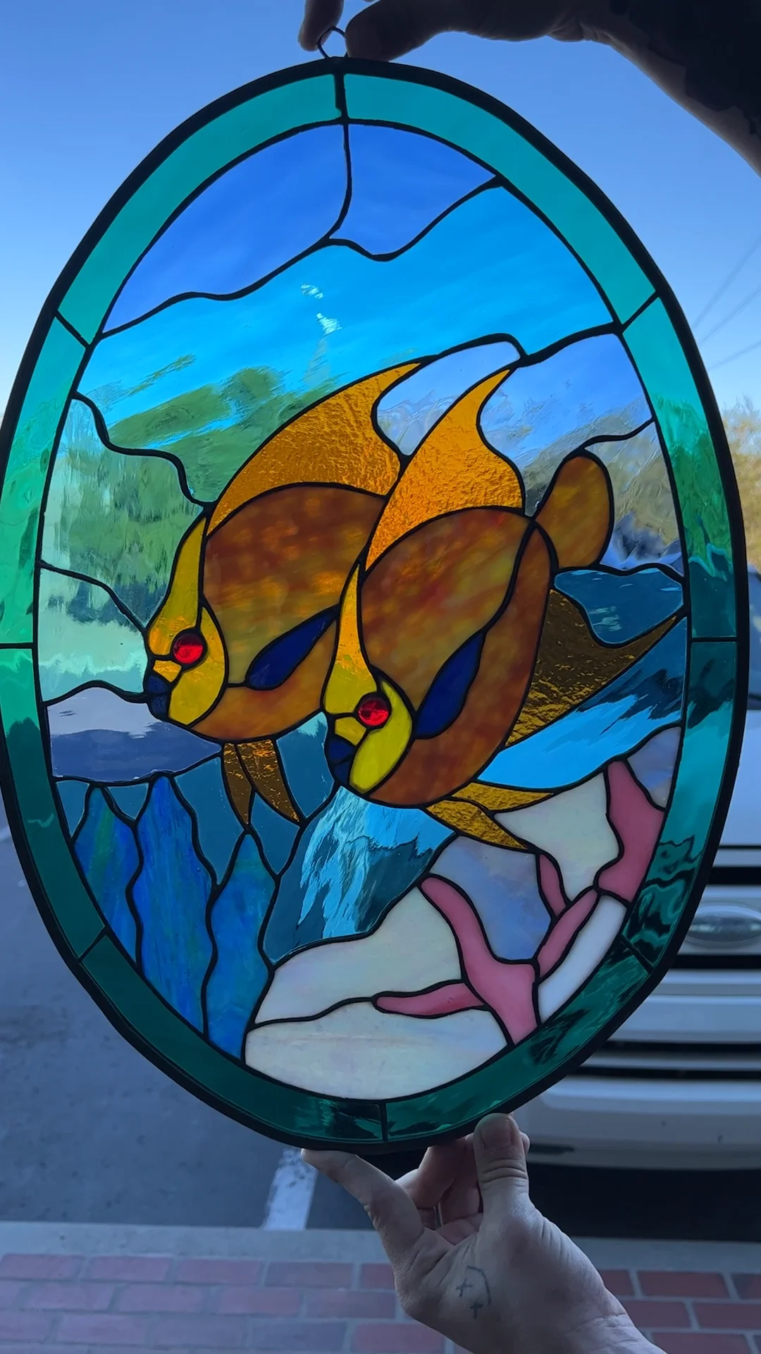 Tropical Stained Glass Window Panel on Vimeo