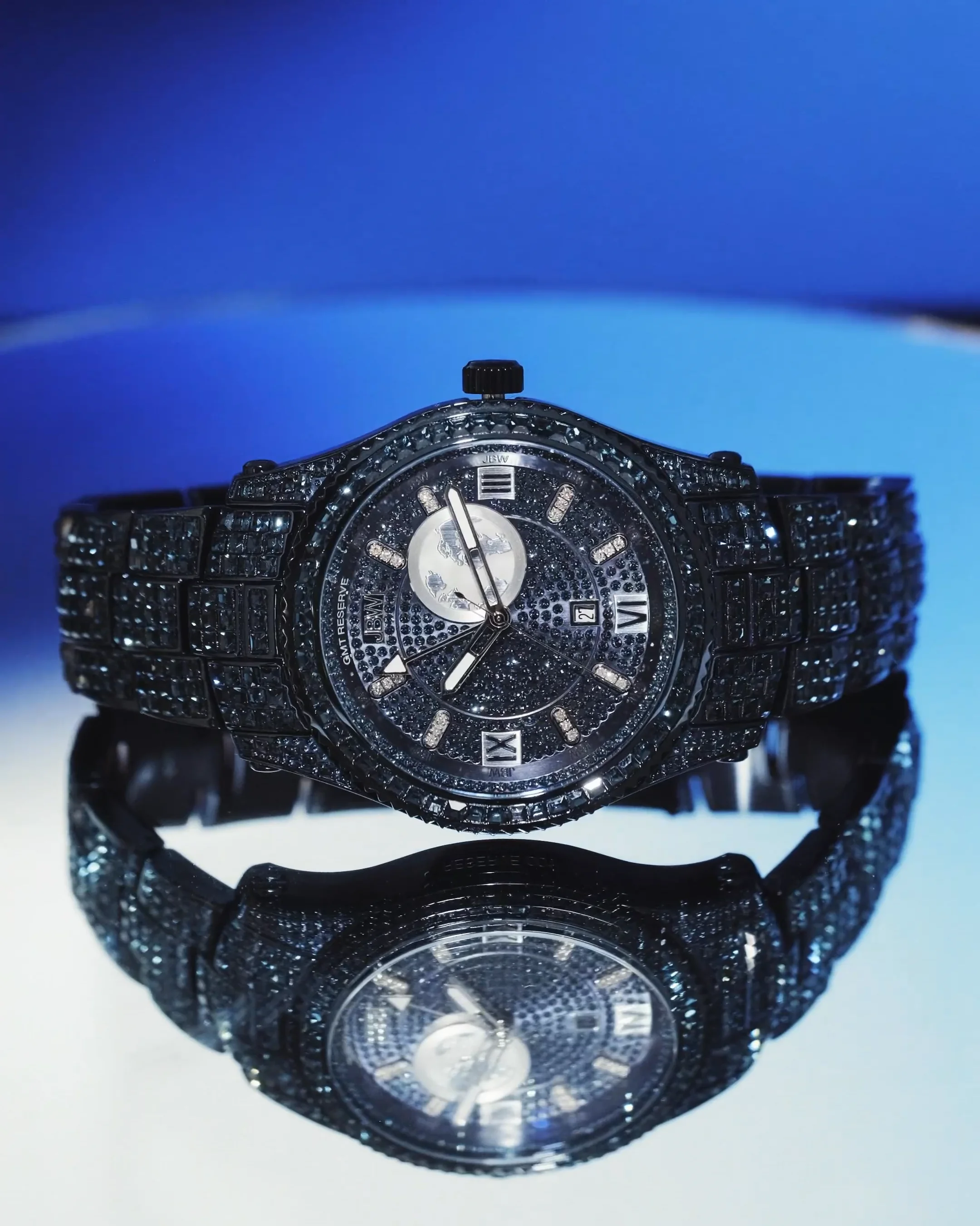 RESERVE Jet Setter GMT Bleu | R6370E – JBW Watches