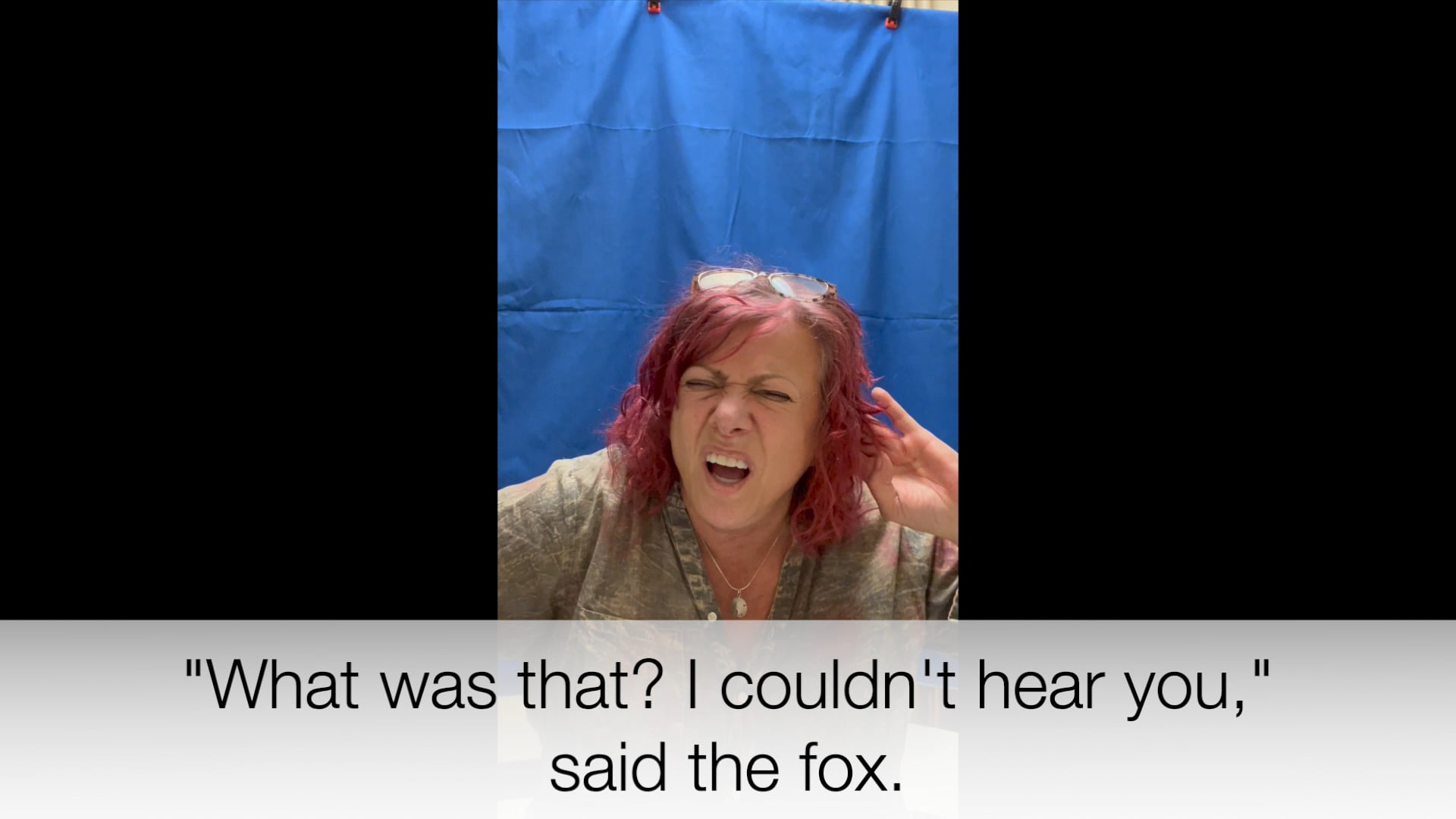 "The Gingerbread Man" (ASL)