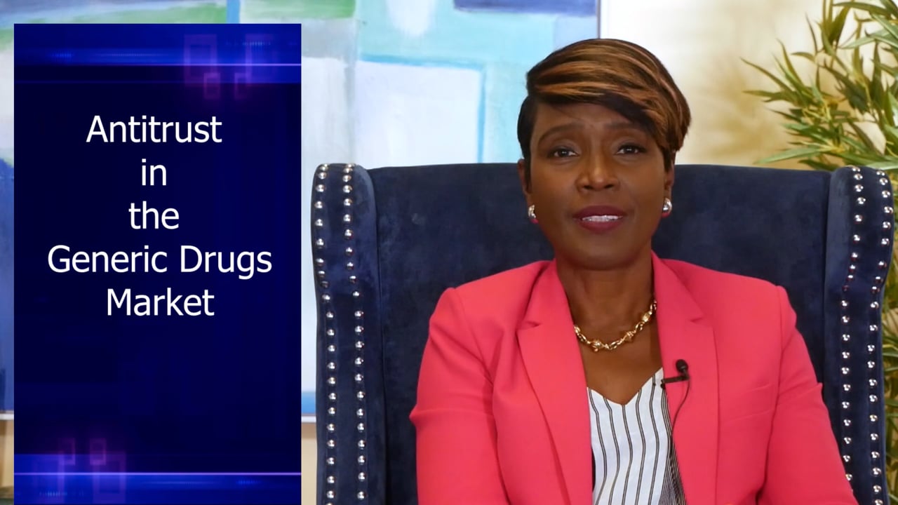 Justice Matters with AG Denise George: Episode 27- Antitrust in Generic Drugs market
