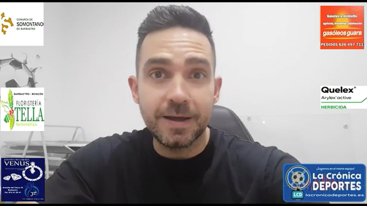 DIEGO CABEZA (Entrenador La Almunia) CD La Almunia 2-1 CDJ Tamarite / Jornada 12 / 3ª División