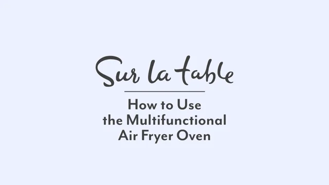 SLT 1807 - How to Use the Multifunctional Air Fryer Oven 