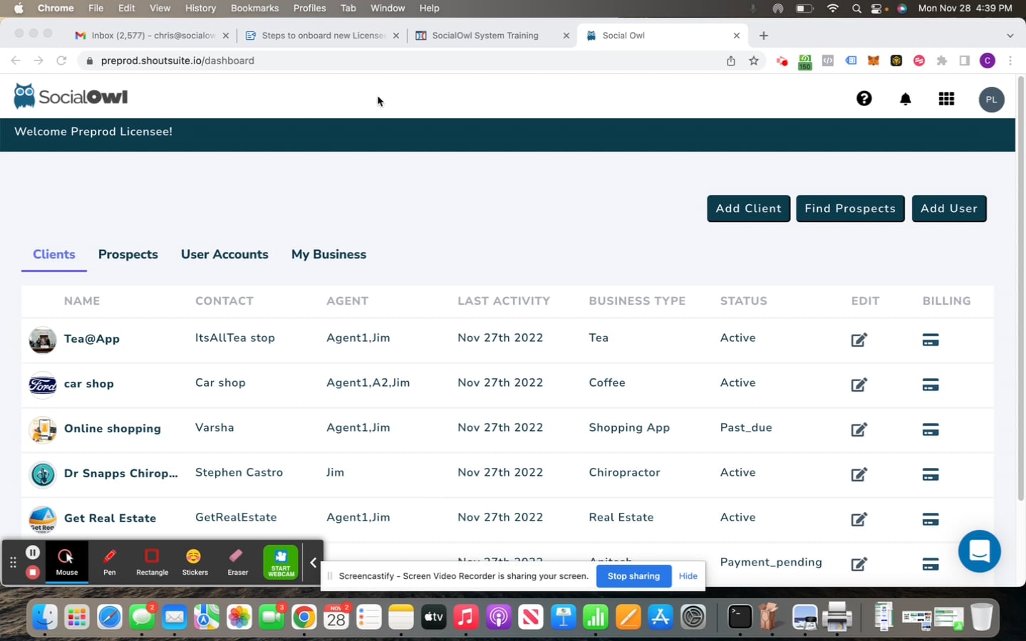 Prospecting overview on Vimeo