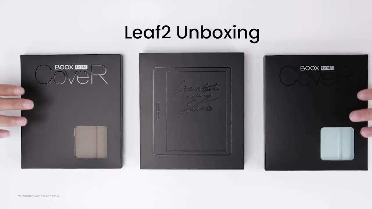 Onyx Boox Leaf 2 7-inch e-Reader - White | Harvey Norman