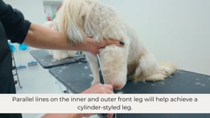 Part 3 - This video demonstrates two different shapes of legs with bell bottom feet..mp4