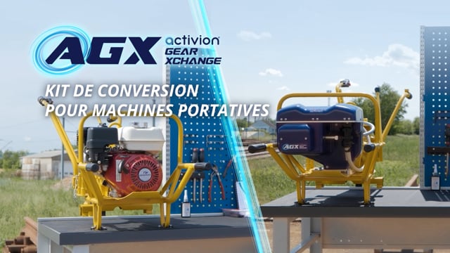 Kit AGX | Kit de conversión para máquinas portátiles