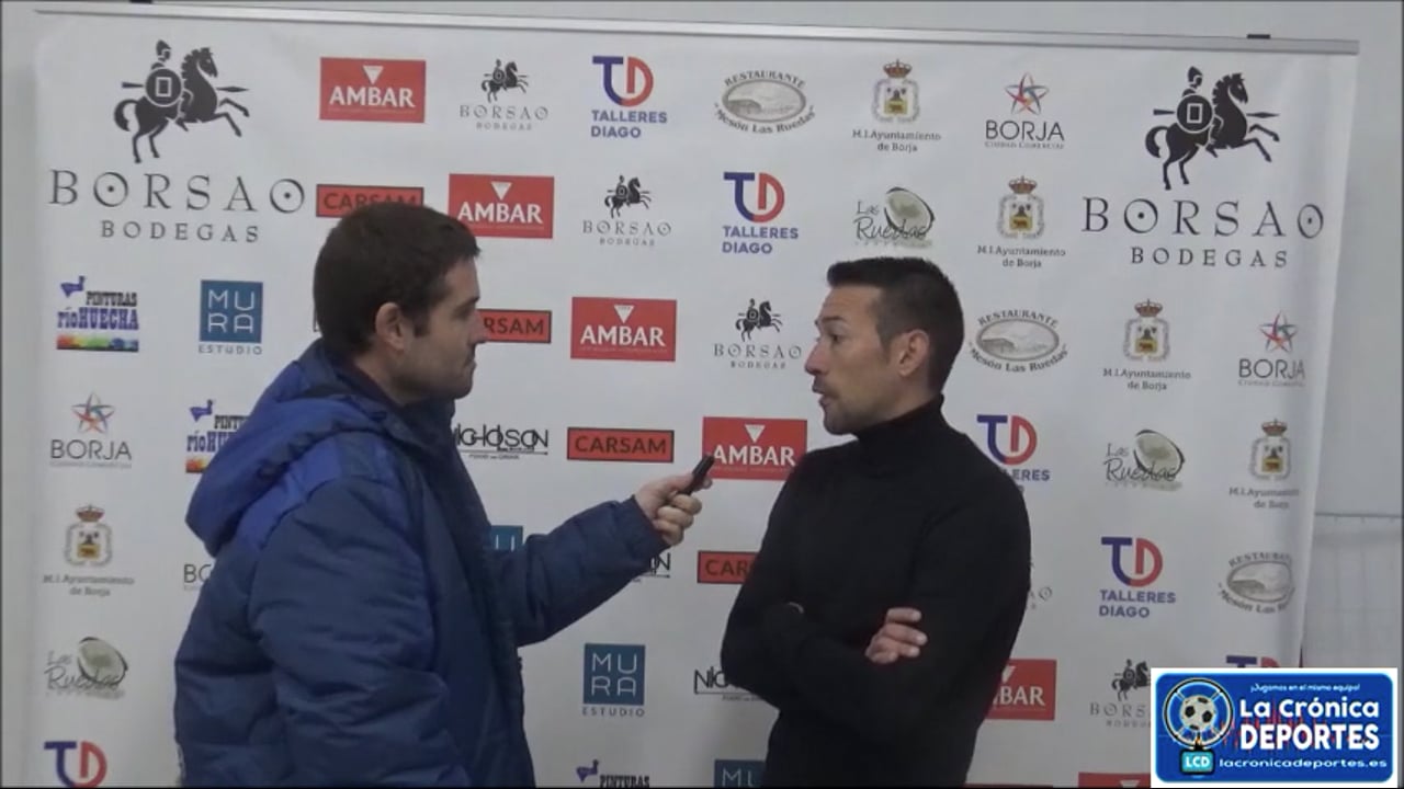 RUBÉN PERRUCA (Entrenador Morés) SD Borja 3-1 CD Morés / Jornada 11 / Regional Preferente Gr 2 / Fuente: YouTube Raúl Futbolero