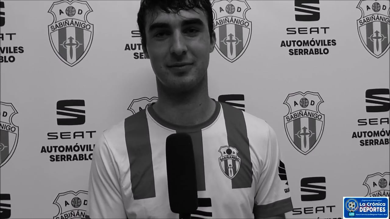 HÉCTOR ALCOBA (Jugador Sabiñánigo) AD Sabiñánigo 1-0 CD Zuera / Jornada 9 / Regional Preferente Gr 1 / Fuente: YouTube Deporte Cantera 