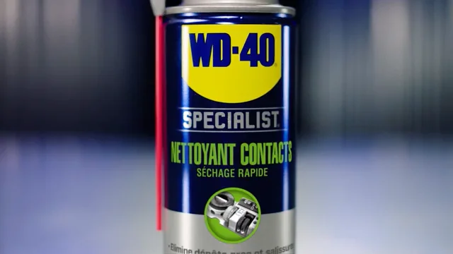 Nettoyant contacts séchage rapide 250 ml WD-40