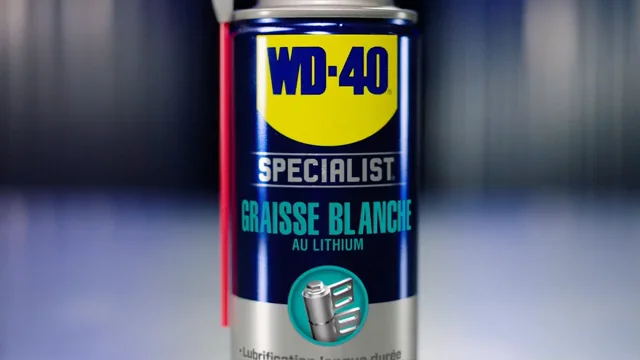 WD-40 Graisse Blanche Lithium 400ml