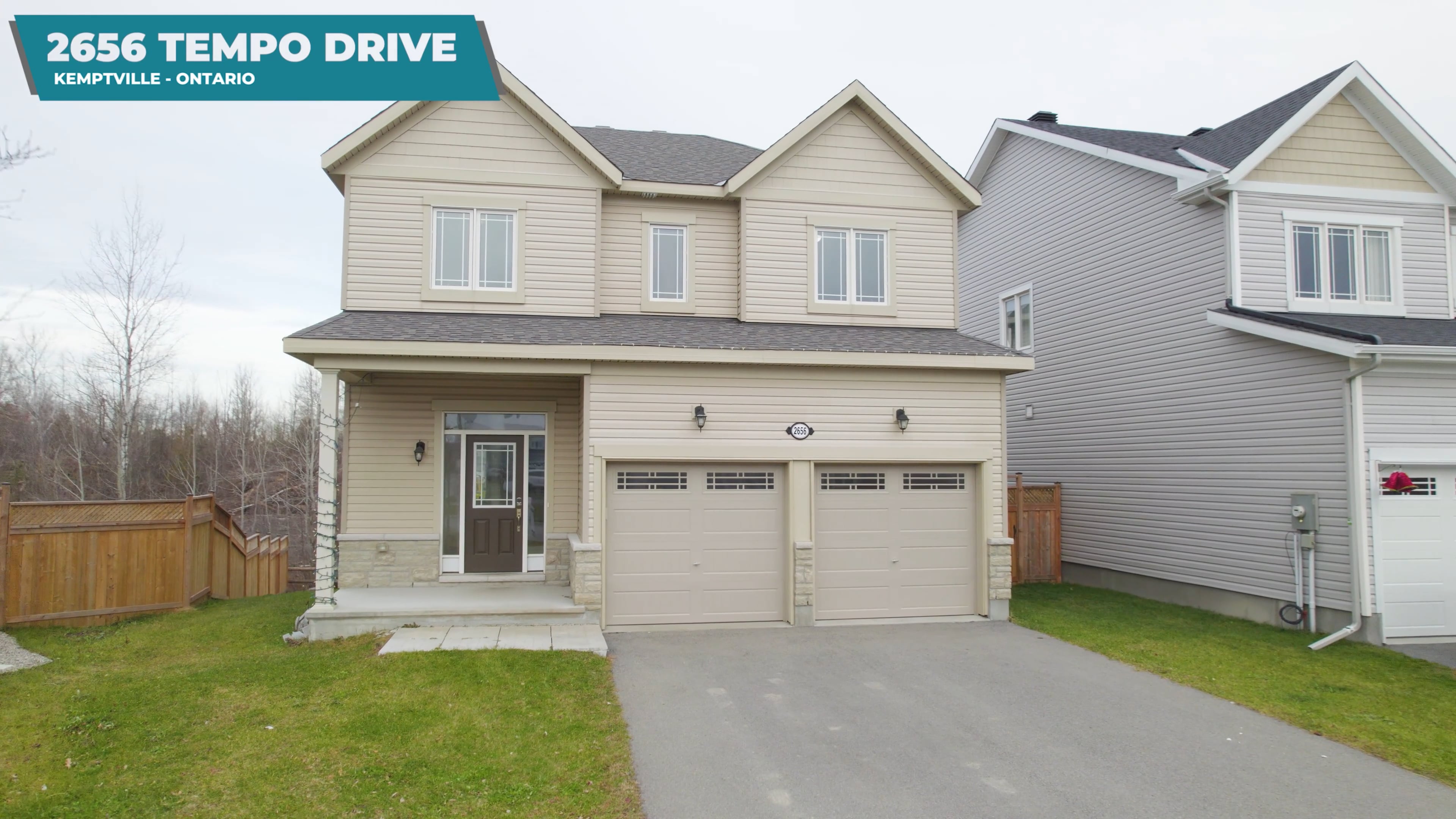 2656 Tempo Drive Kemptville, Ontario Real Estate Listing on Vimeo
