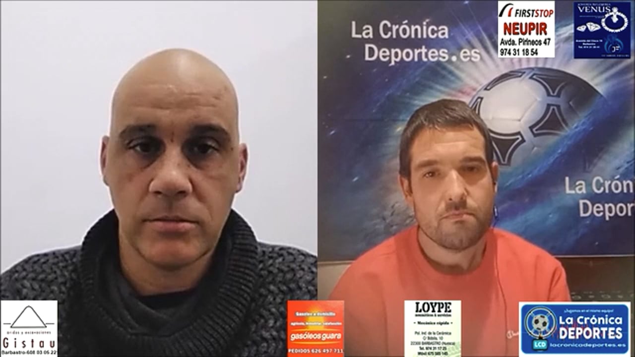 "Jornada 11" Análisis Regional Preferente Gr 2 / DAVID RINCÓN (Entrenador San José)