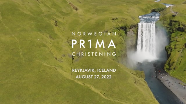 Norwegian PR1MA Christening 2022