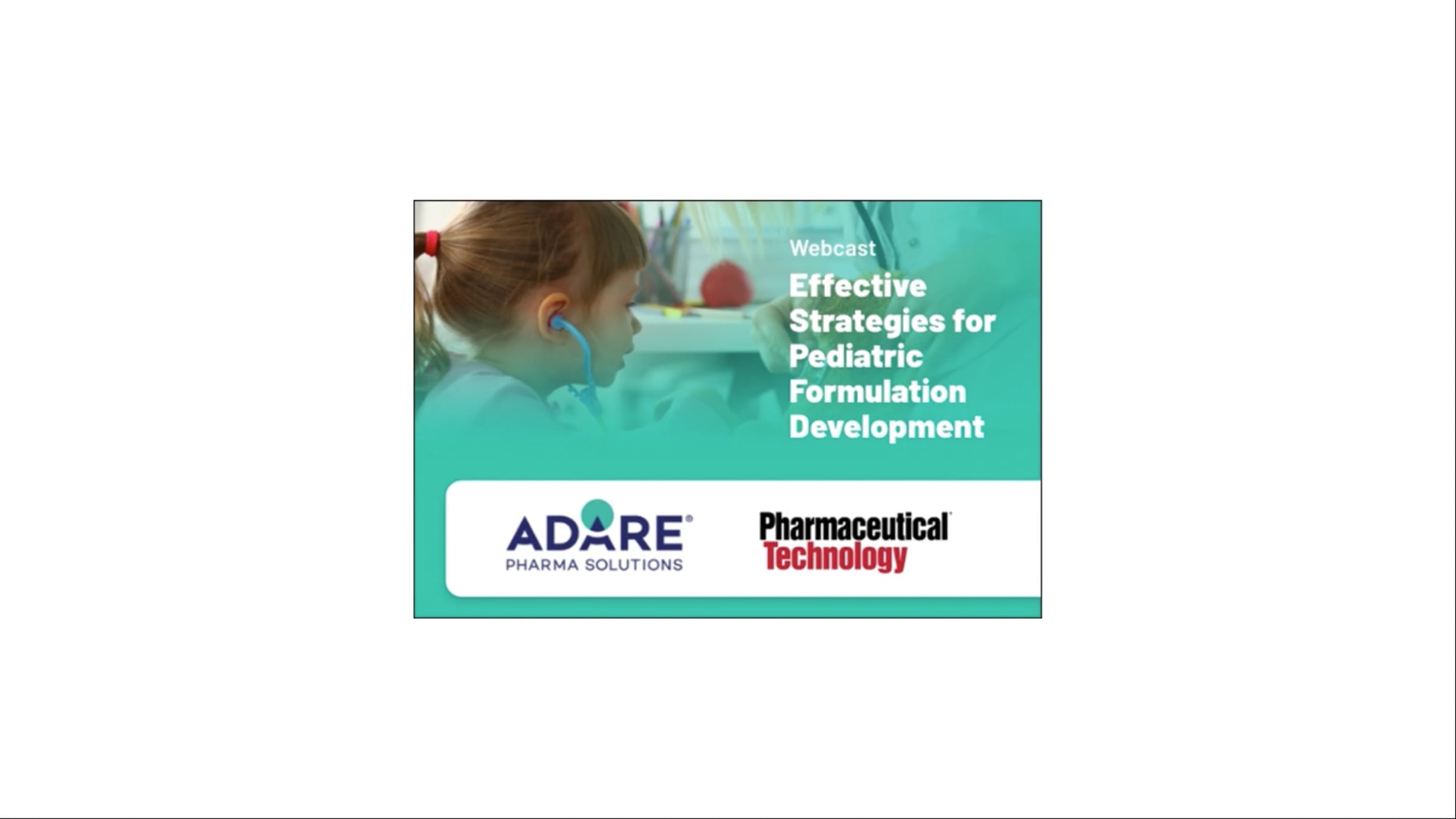 Effective Strategies For Pediatric Formulation Development | Videos ...