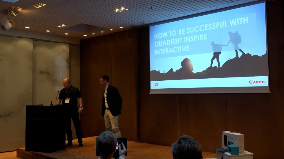 5. How to be successful with Quadient Inspire Interactive, Canon & CGI ...