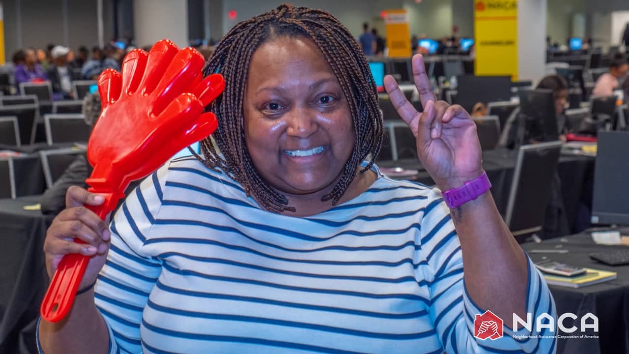 Yasmeen Sherow NACA Qualified Testimonial at the Achieve The Dream