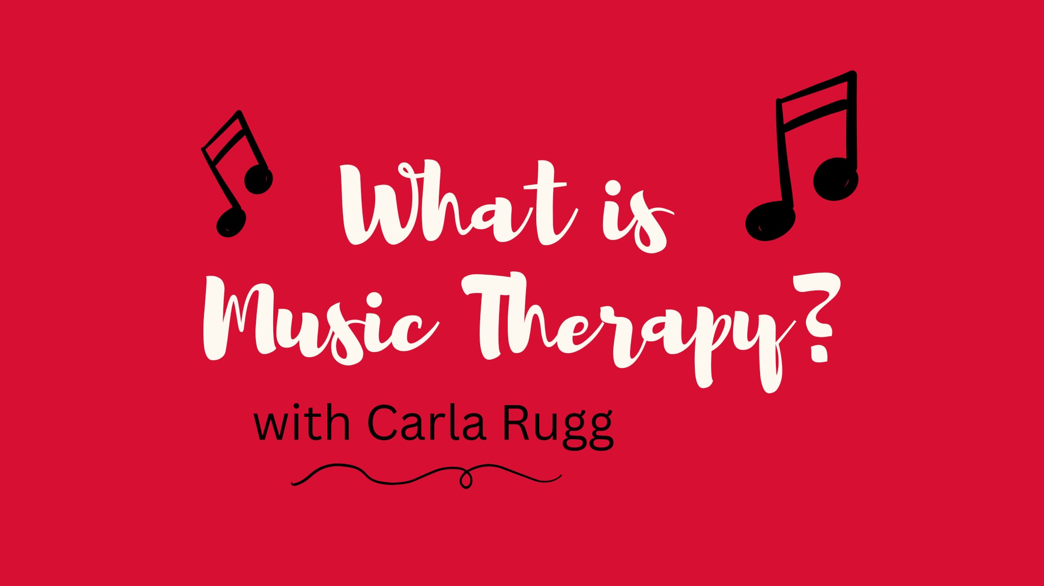 What is Music Therapy with Carla Rugg on Vimeo