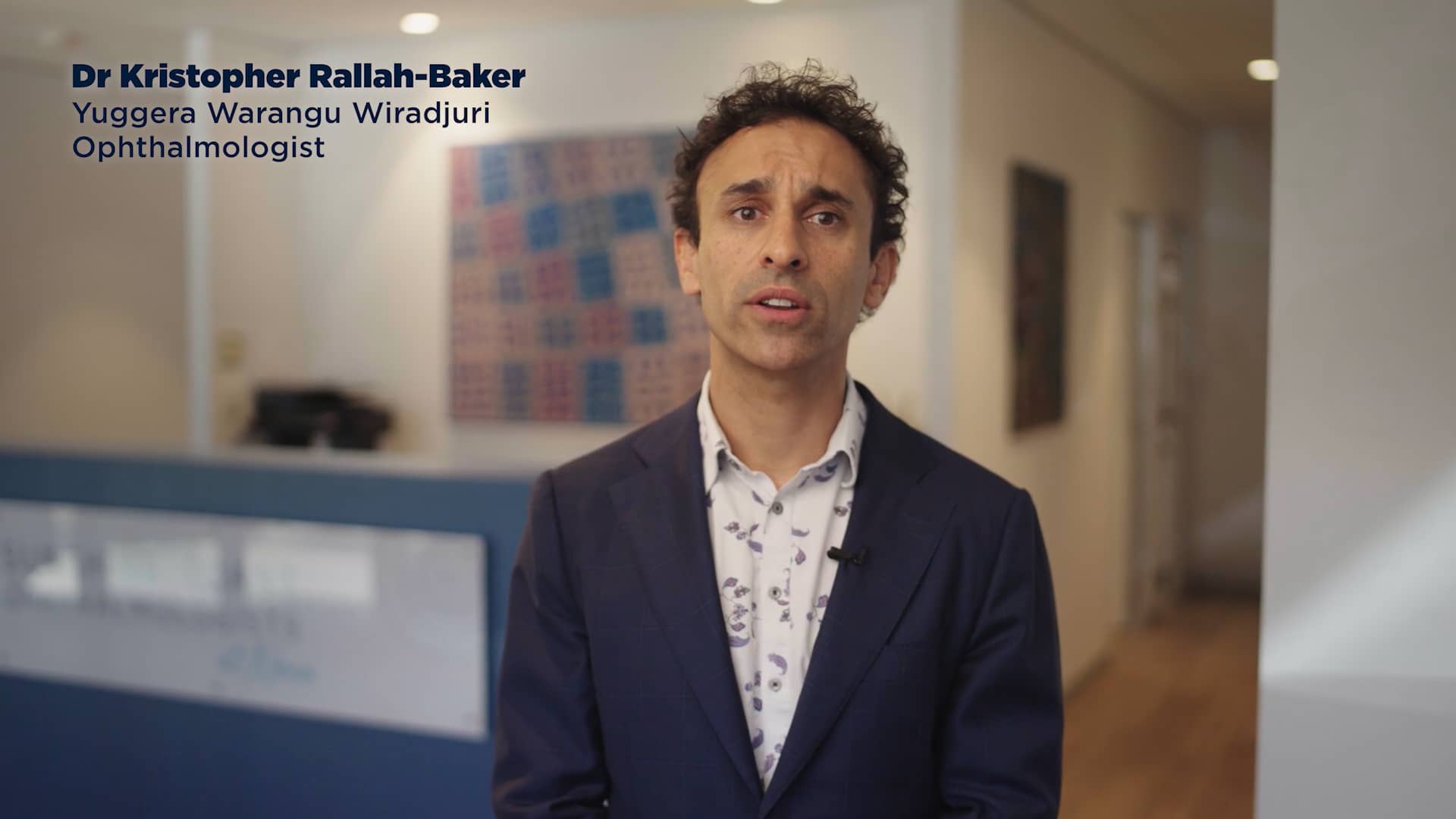 ‘Eyecare Now, Eyecare Always’ Dr Kristopher RallahBaker (45 seconds
