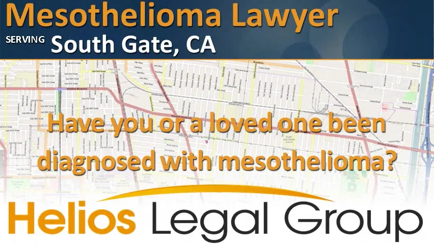 Mesothelioma Cancer Lawyer South Gate California