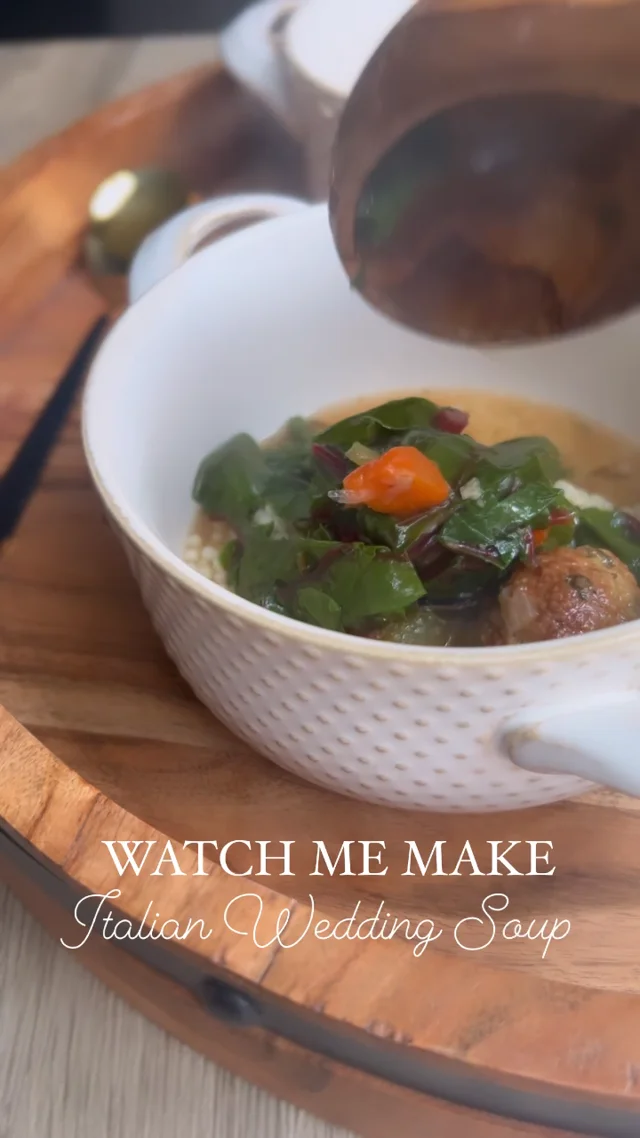 Italian Wedding Soup - Cooking For My Soul