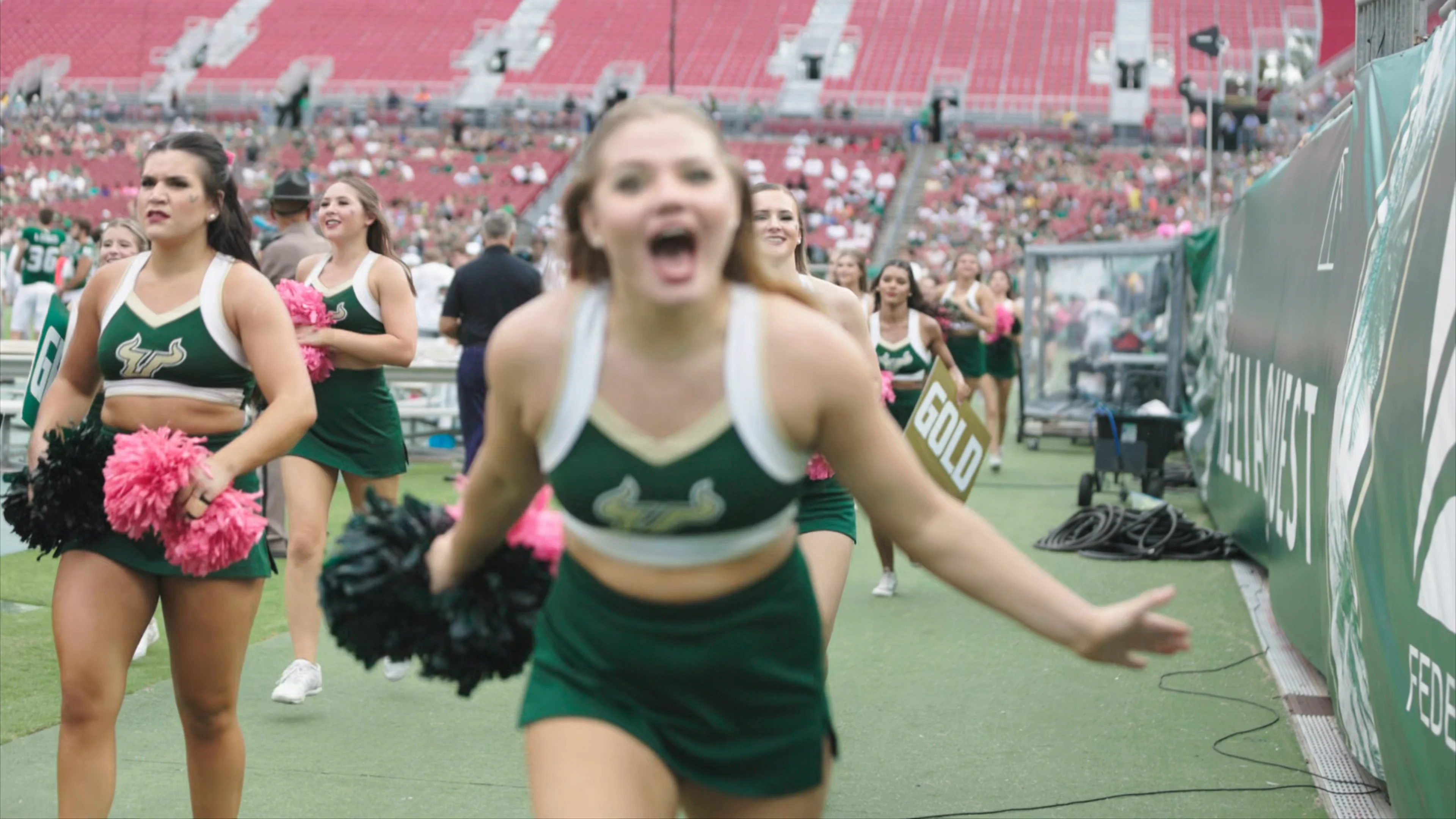 USF SunDolls & All Girl Cheer.  