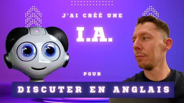 Je vais vous aider à apprendre l'anglais avec L'IA par