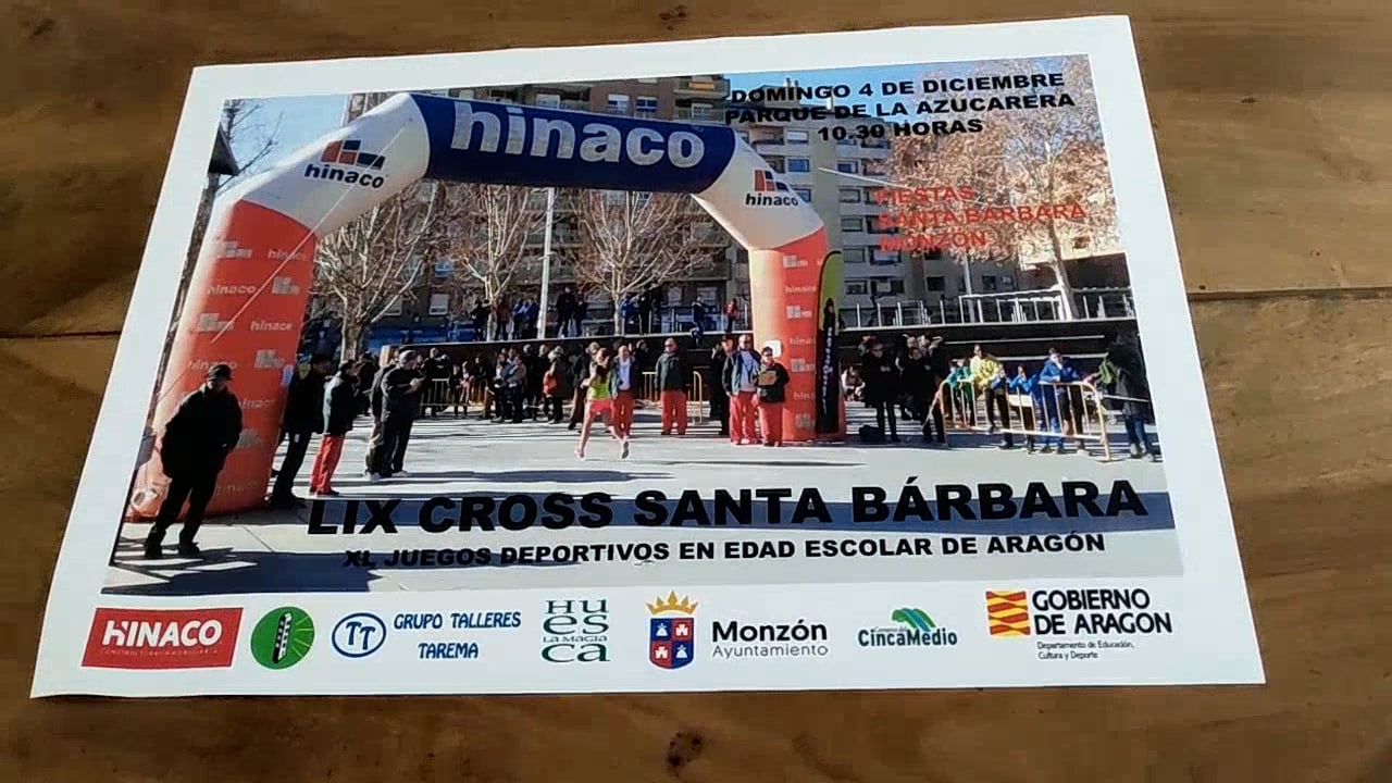 PRESENTACIÓN DE LA 59 EDICIÓN DEL CROSS DE SANTA BÁRBARA EN MONZÓN
