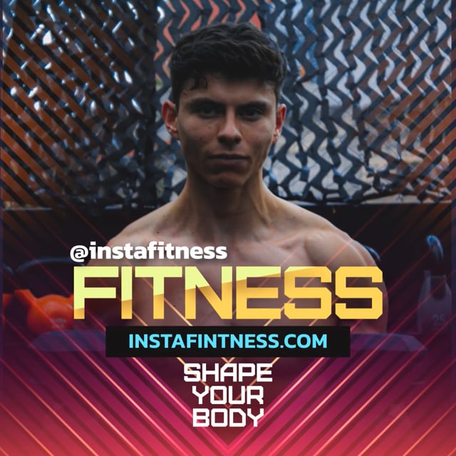 Fitness Square Animated Post