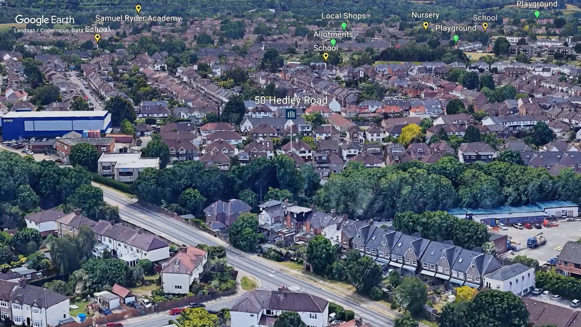 3 BEDROOM HOUSE FOR SALE IN HEDLEY ROAD, ST. ALBANS, HERTFORDSHIRE, AL1