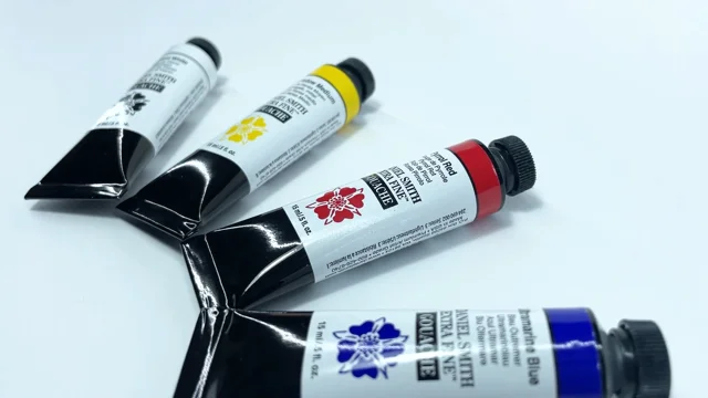 Daniel Smith : Extra Fine Gouache : Primary Mixing Set : 4 x 15ml Tubes -  Daniel Smith : Extra Fine Gouache - Daniel Smith - Brands