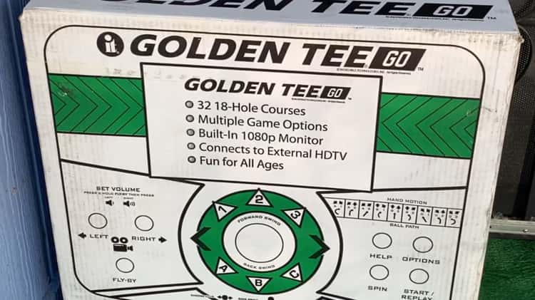 Golden Tee Go Portable Golf Game V2