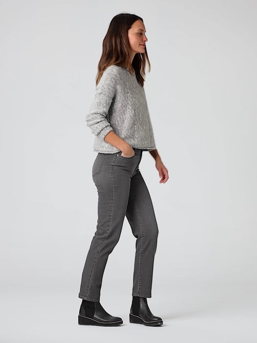 Organic Cotton Stretch FISHER Jean EILEEN | High-Waisted