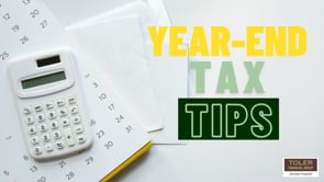 Year-End Tax Tips