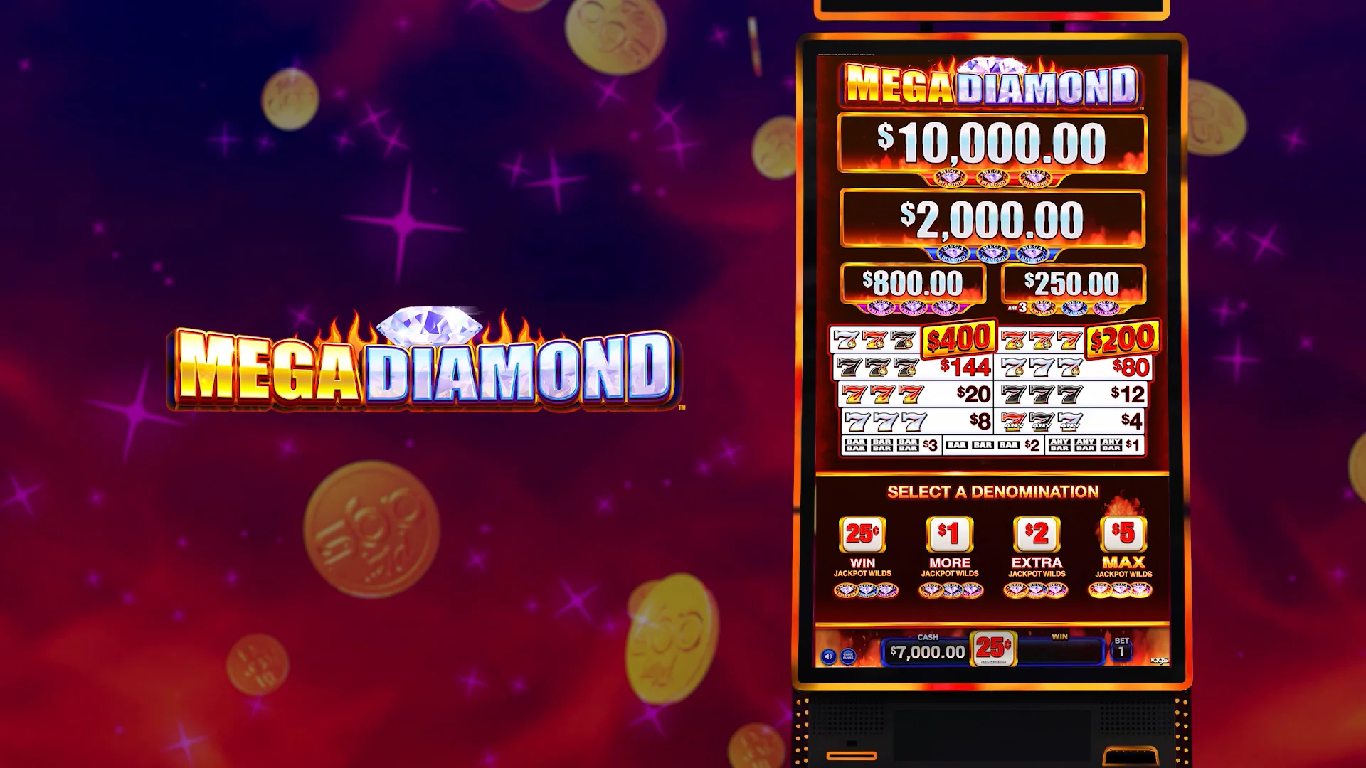 Mega Diamonds Jackpot