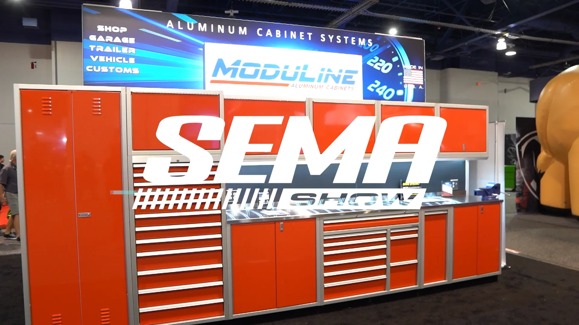 Moduline Aluminum Cabinets spotlight at 2022 SEMA show on Vimeo