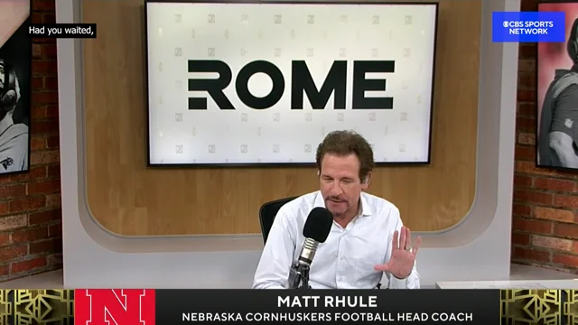 The Jim Rome Show: Matt Rhule on Not Taking Any Days Off Between Jobs 