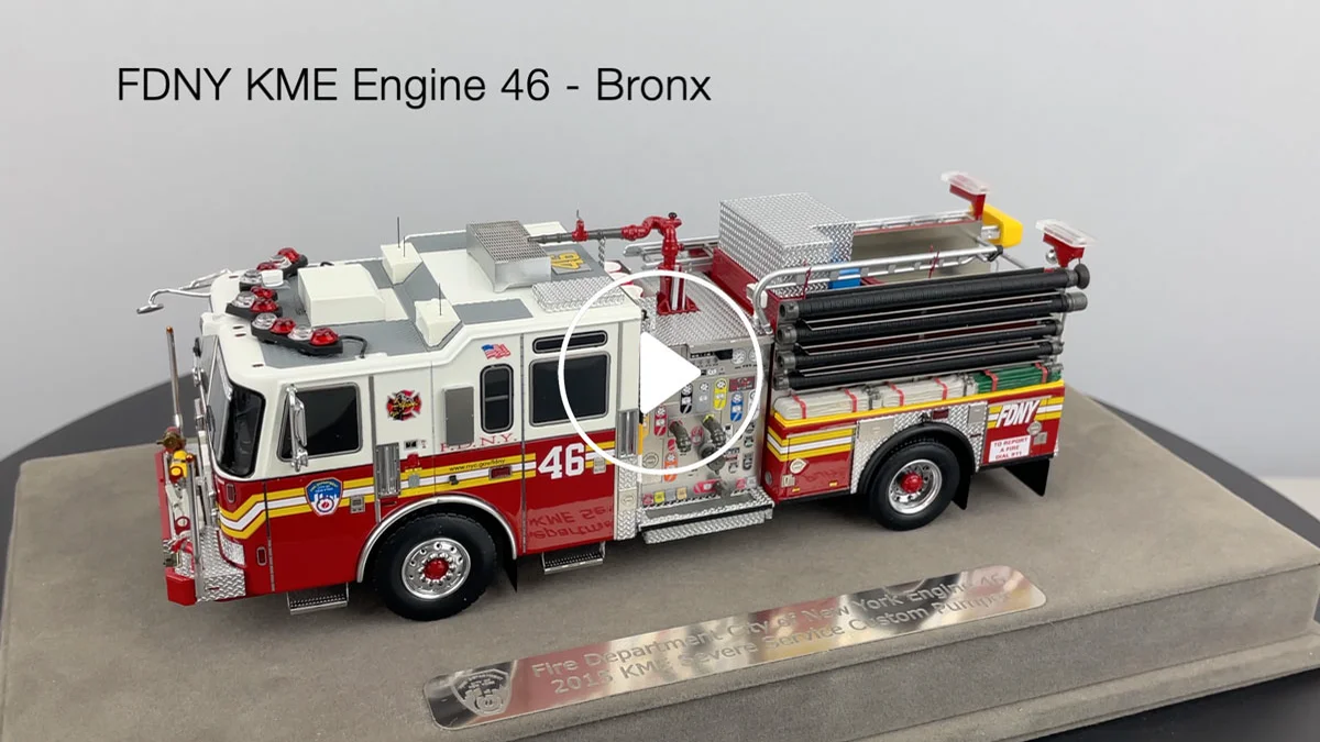 Fire Replicas FDNY Engine 46 Scale Model