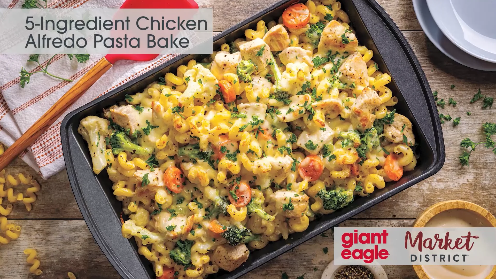 Coborn’s Fall 2023 Video Content 5Ingredient Chicken Alfredo Pasta