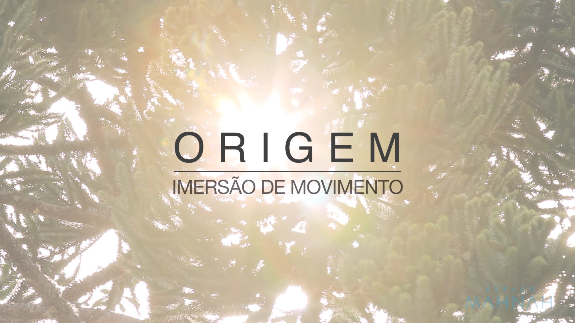 Origem - Imersão de Movimento