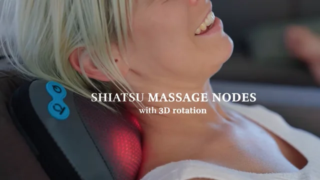 Njoie Bean Heated Shiatsu Massage Pillow