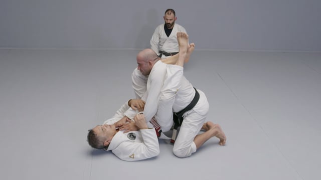 Fine adjustments for the armbar from the guard