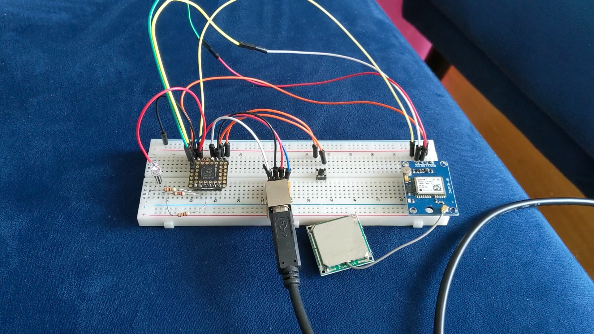 Prototype of GPS Christmas decoration on Vimeo