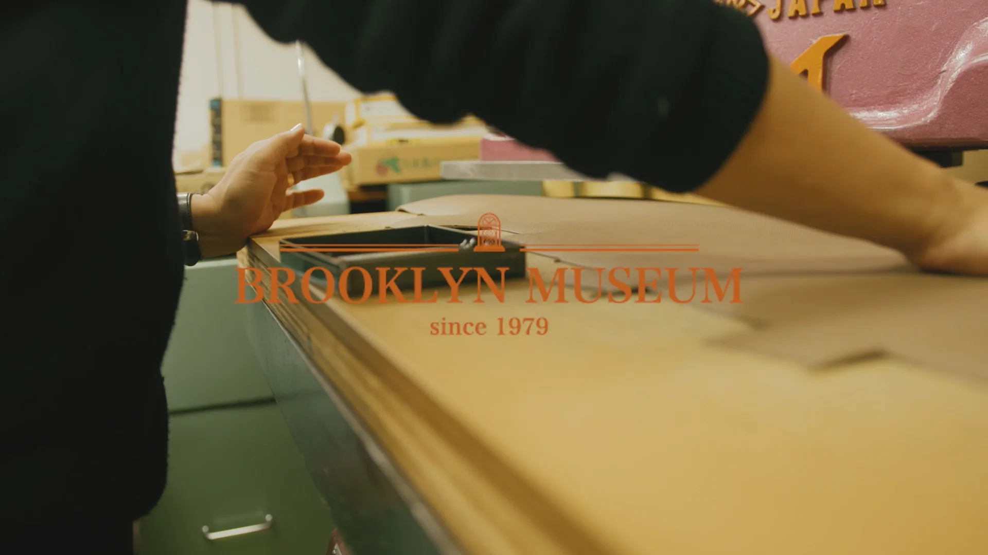 BROOKLYN MUSEUM 柿渋染め 札バサミ BROOKLYN MUSEUM 柿渋染め 札バサミ BROOKLYN MUSEUM 柿渋染め 札