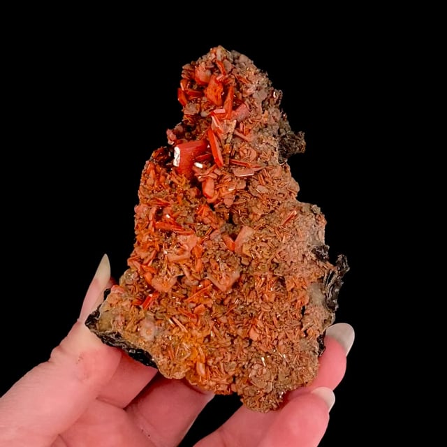 Wulfenite (superb red color)